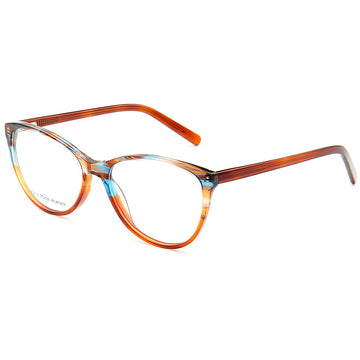 Retro Glasses Frame Student Designer With Myopia Anti-Blue Glasses