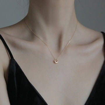 Geometric necklace