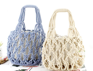 Hand-Held Cotton Women Bag