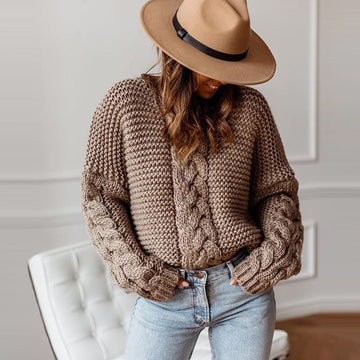 Twist loose sweater