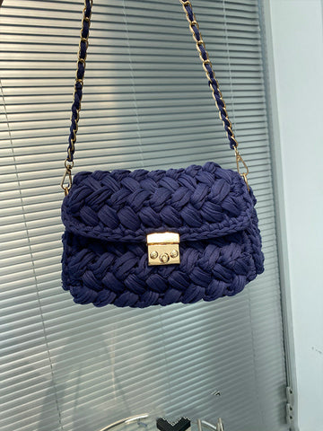 Fashion Hand-knitted Finished Bag