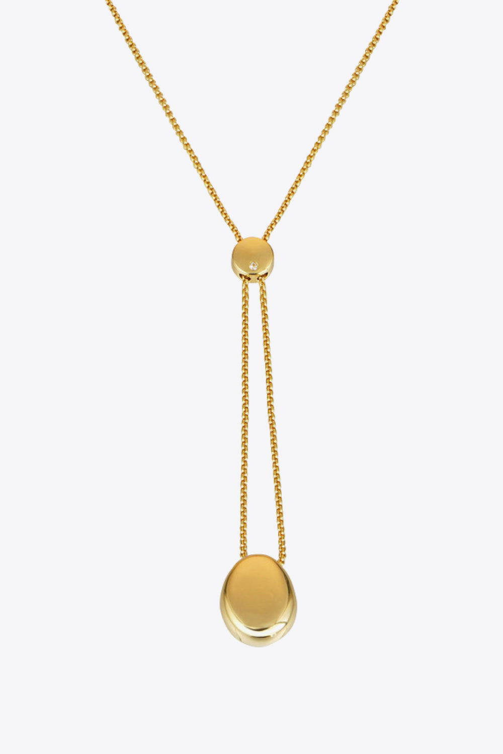 18K Gold-Plated Sweater Chain Necklace - razmas Shop