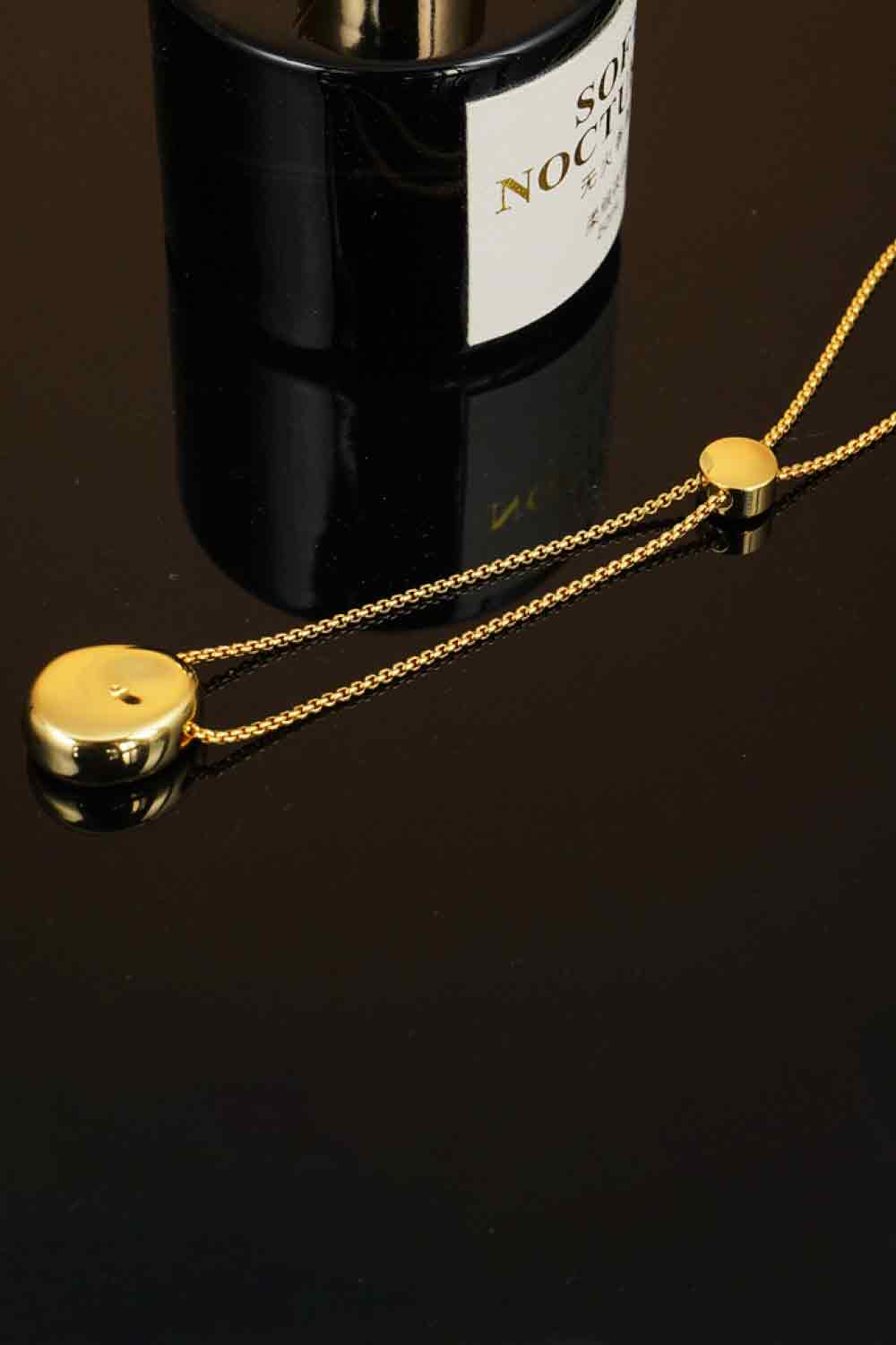 18K Gold-Plated Sweater Chain Necklace - razmas Shop